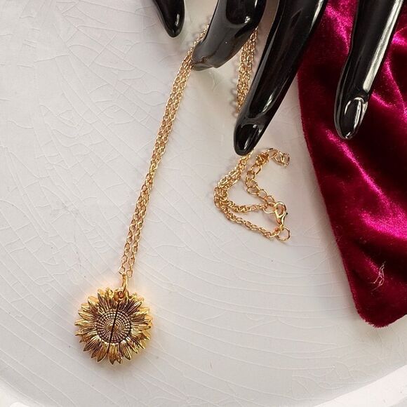 New! Free People Lettering Necklace - Picture 10 of 12